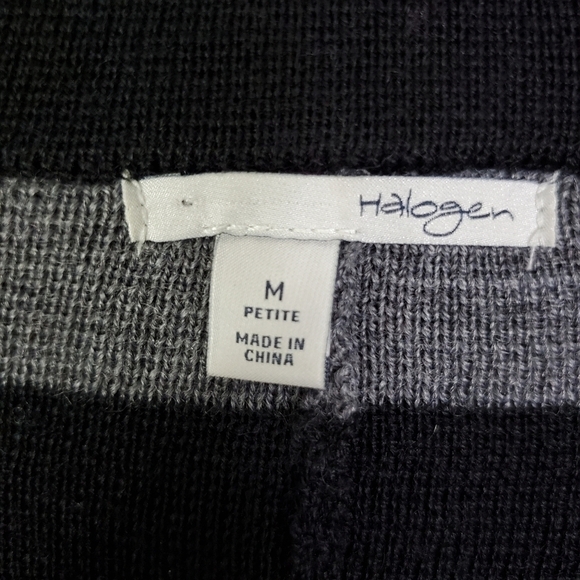 HALOGEN MERINO WOOL BLEND SWEATER - Picture 5 of 6